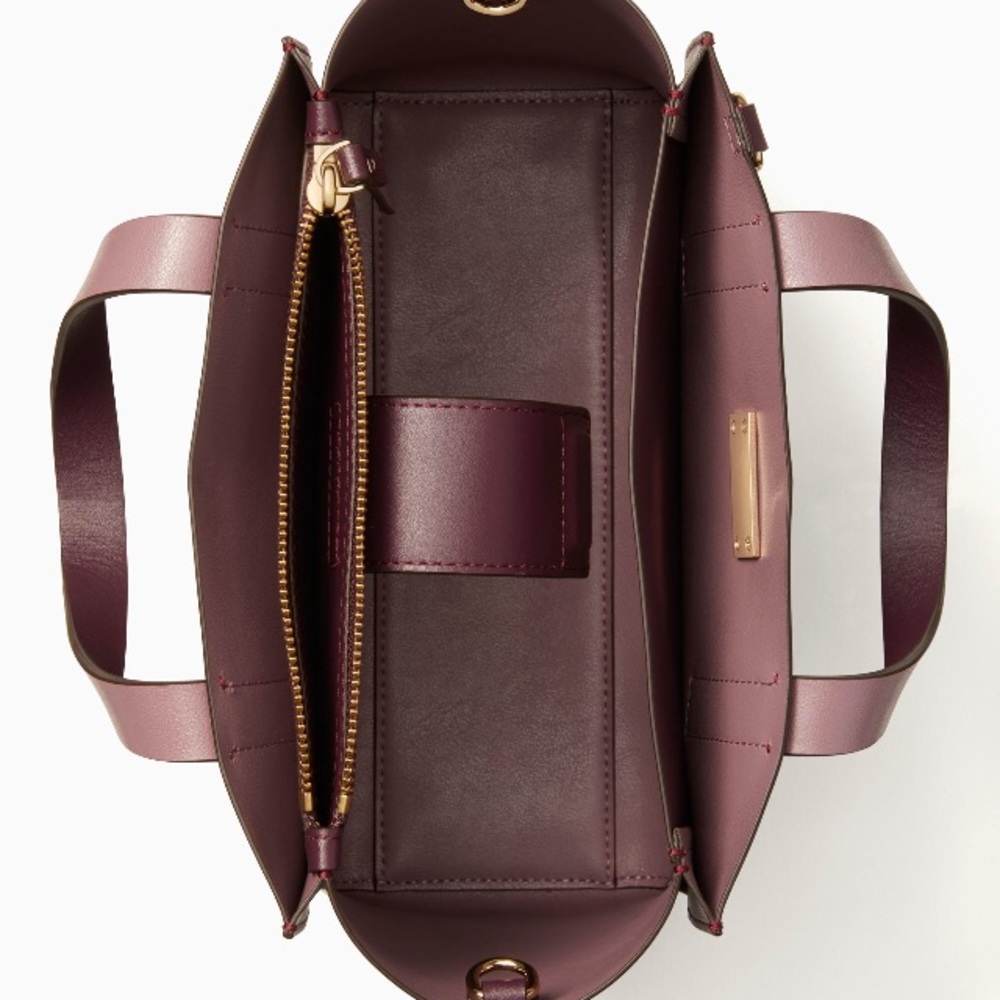 Kate Spade ♠️ NWT Purple Satchel Bag - Picture 8 of 8